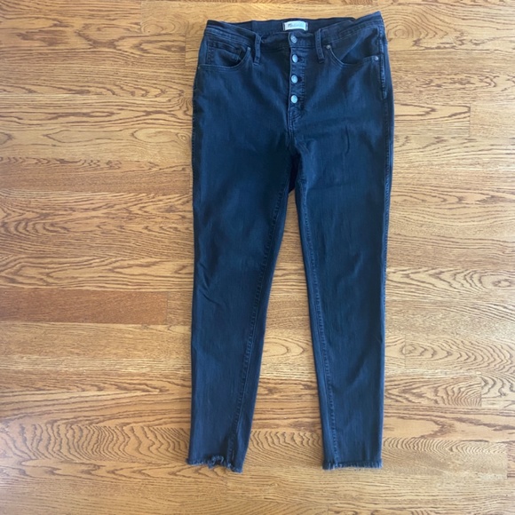 Madewell 10” high rise skinny - Picture 2 of 8